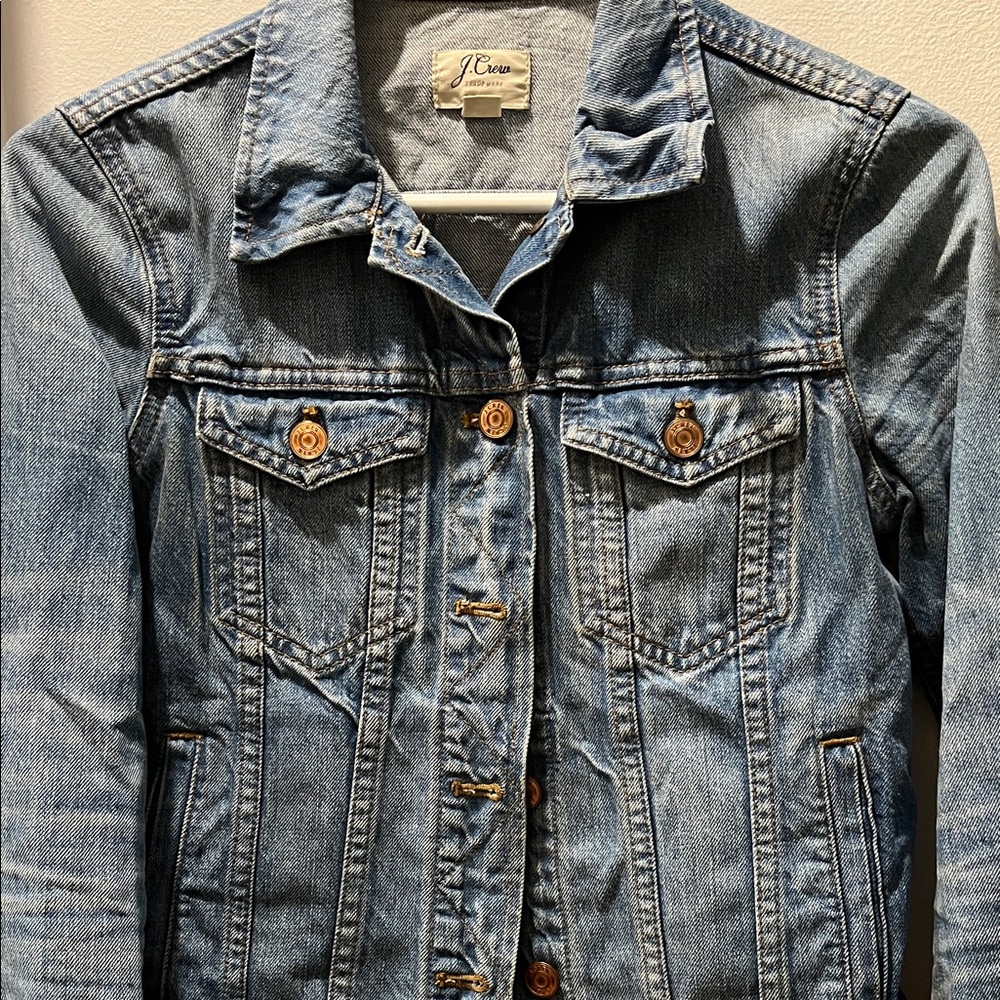 J. Crew Light Blue Jean Jacket